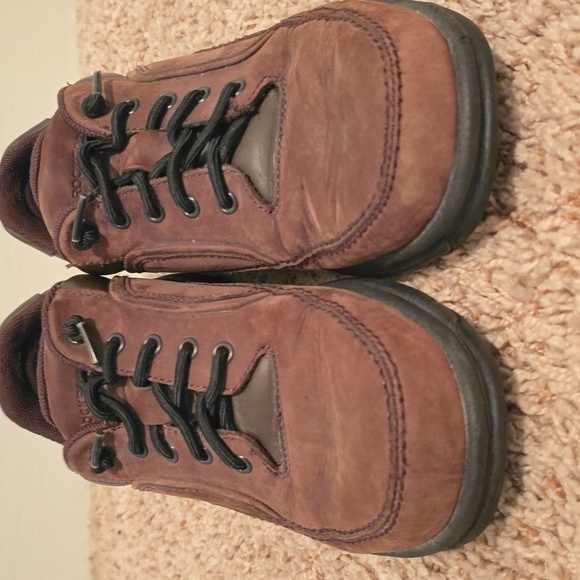 Rockport Men's Brown Leather Lace UP Shoes / Size 10**see description** - Picture 5 of 10